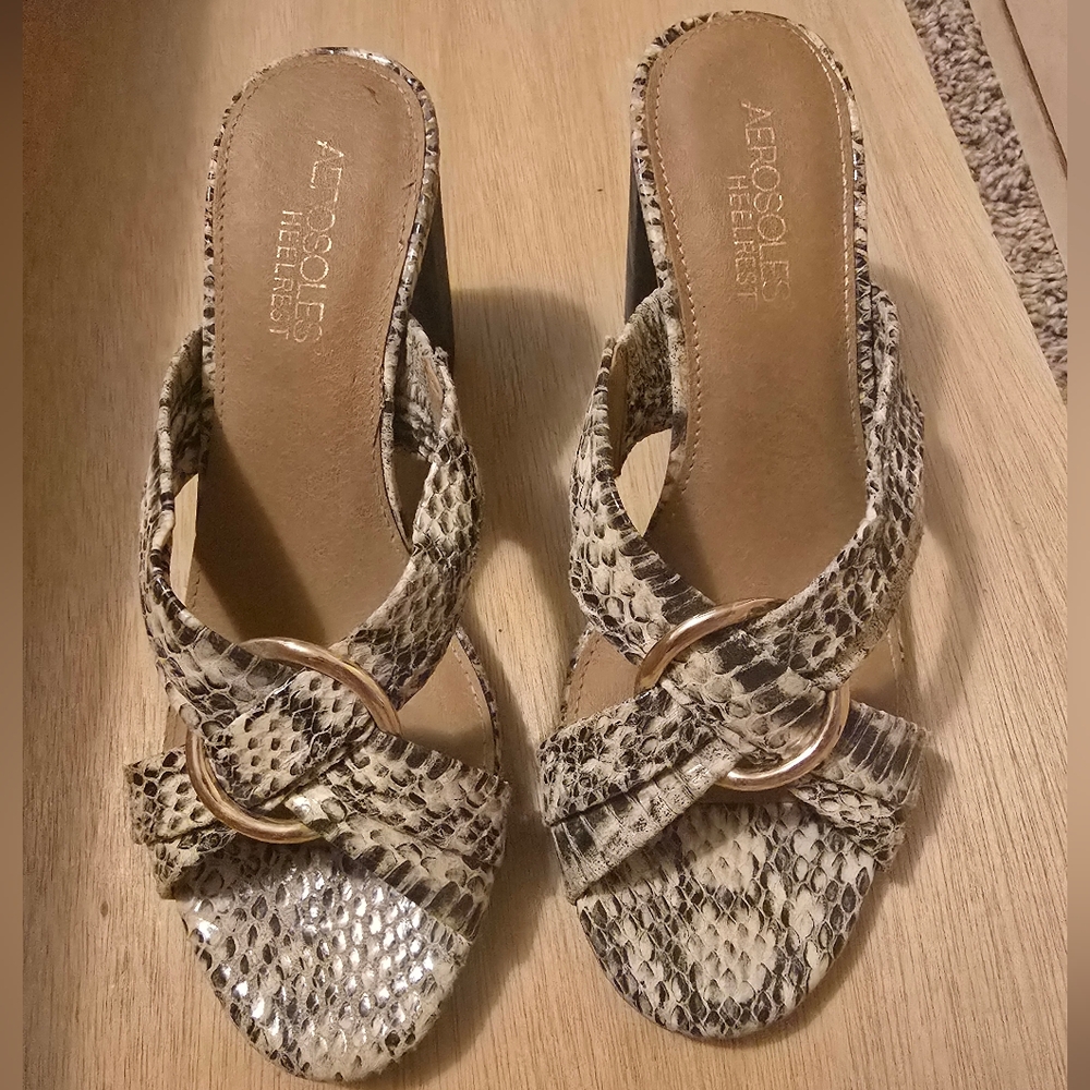 Aerosoles Women's Snakeskin Sandals